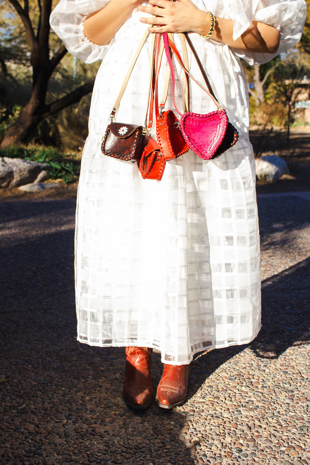 Adela Moneybag Mini Leather Crossbody