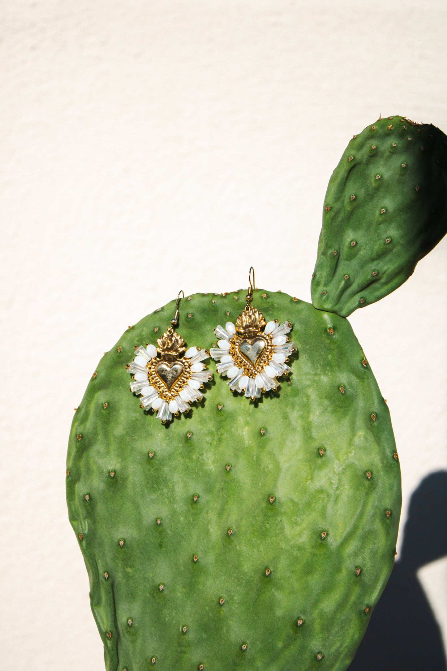 Corazon Blanco - Earrings
