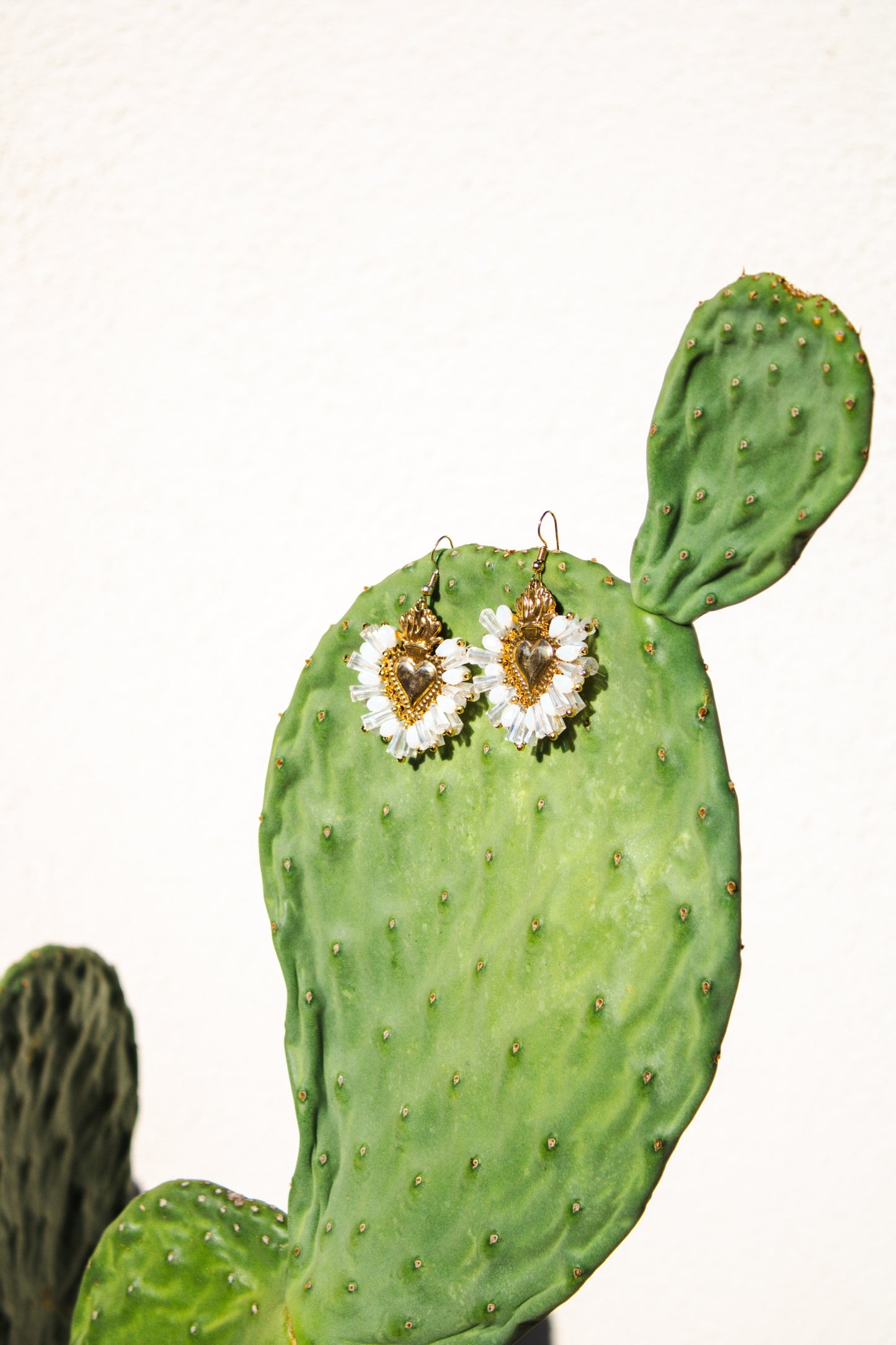 Corazon Blanco - Earrings