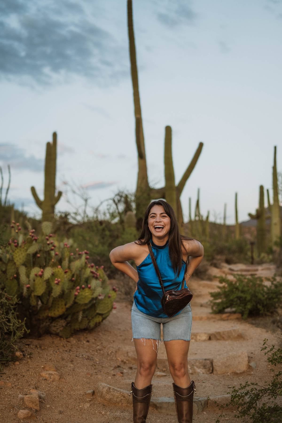 Brown Corazon Fanny Pack