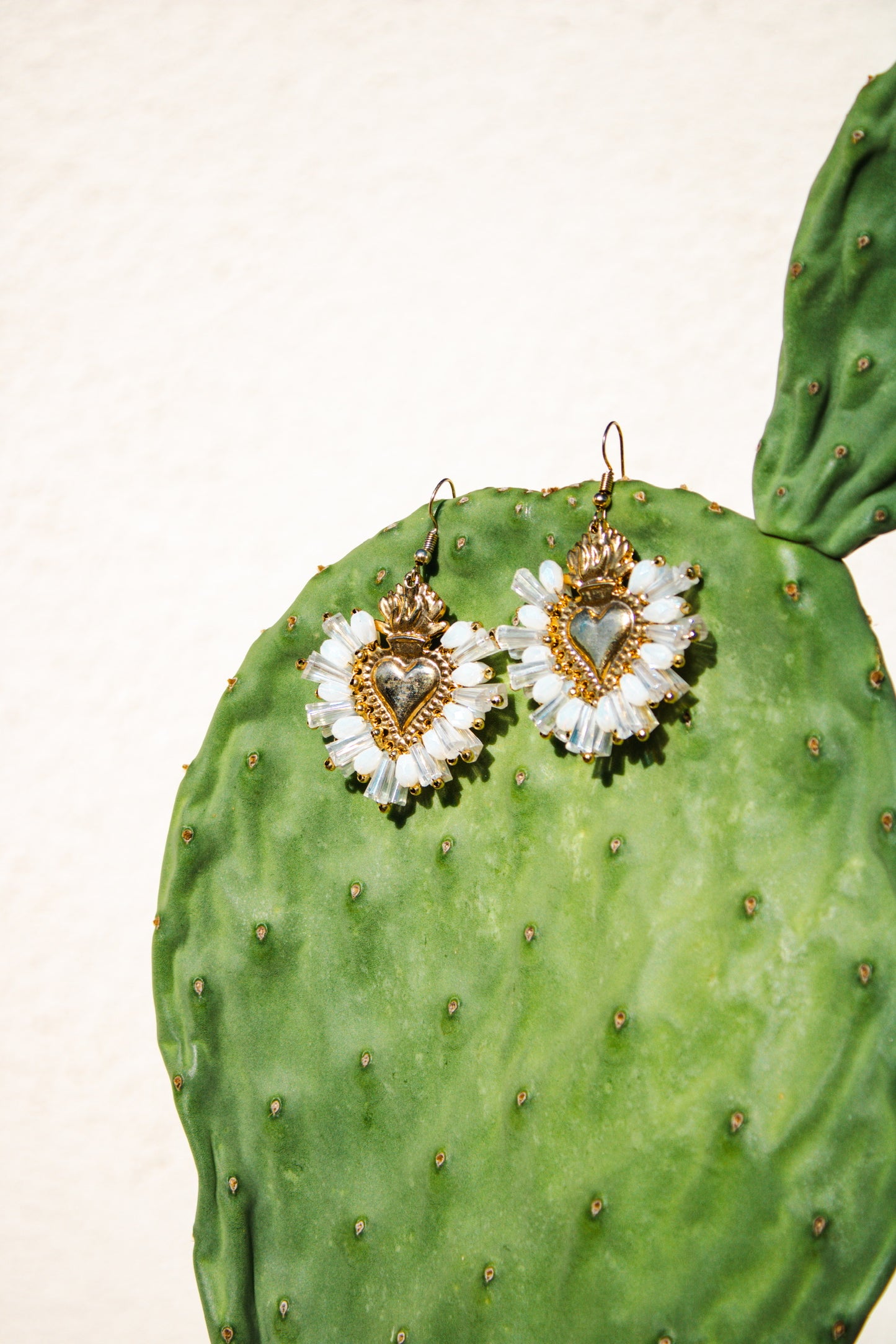 Corazon Blanco - Earrings