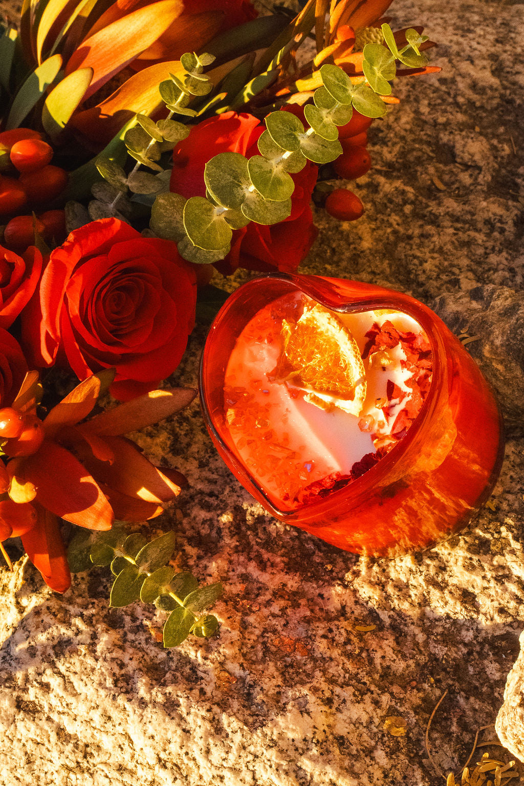 Adela Heart Soy Candles