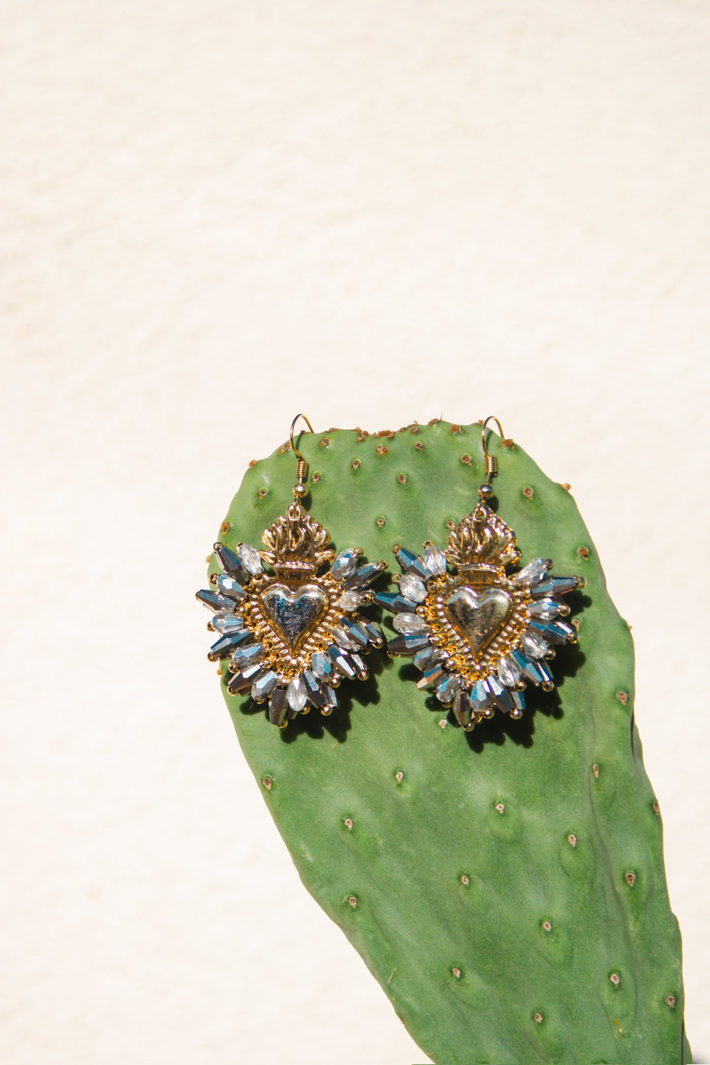 Corazon Plateado - Earrings