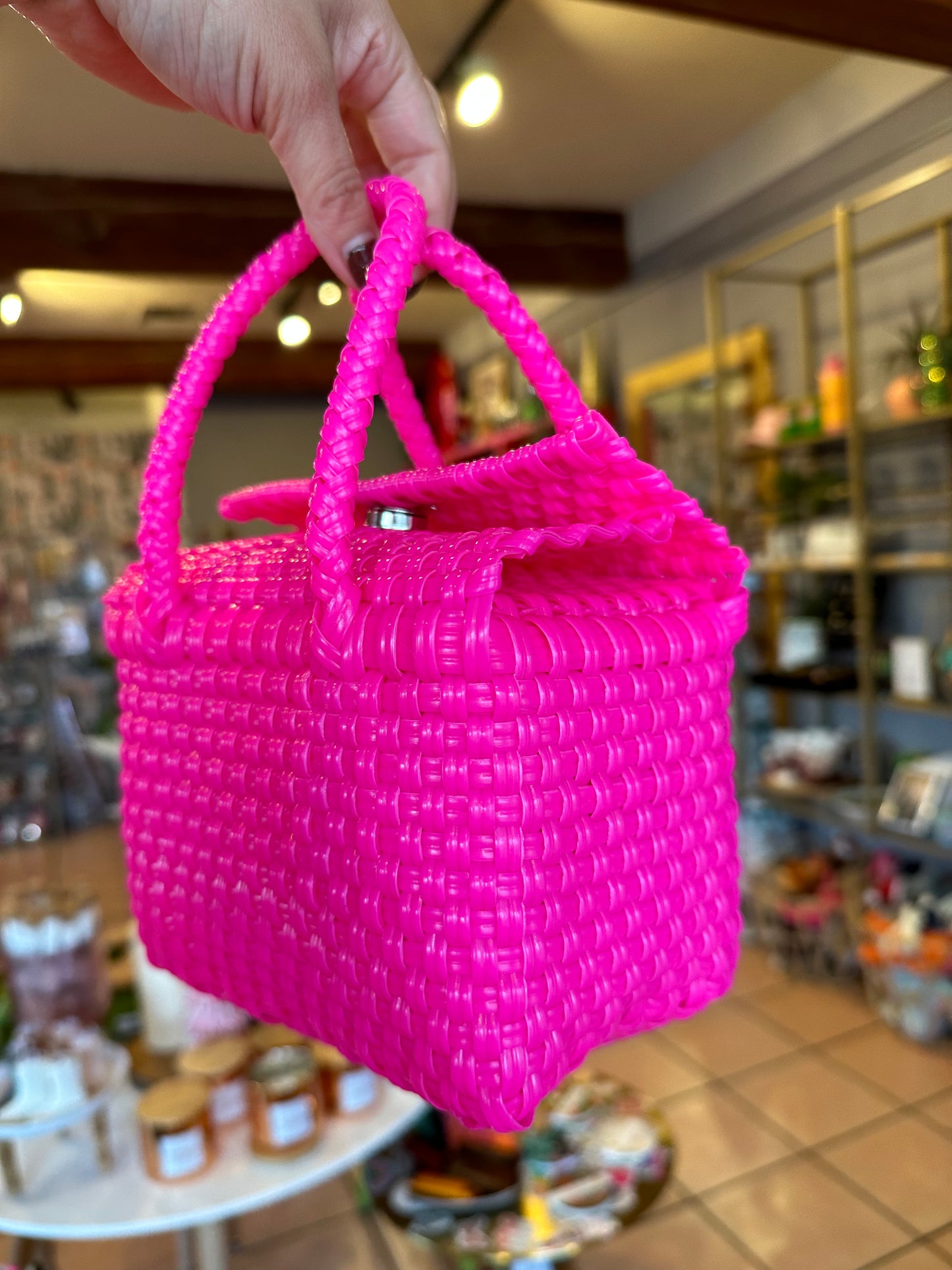 Handwoven Basket Bag tiny