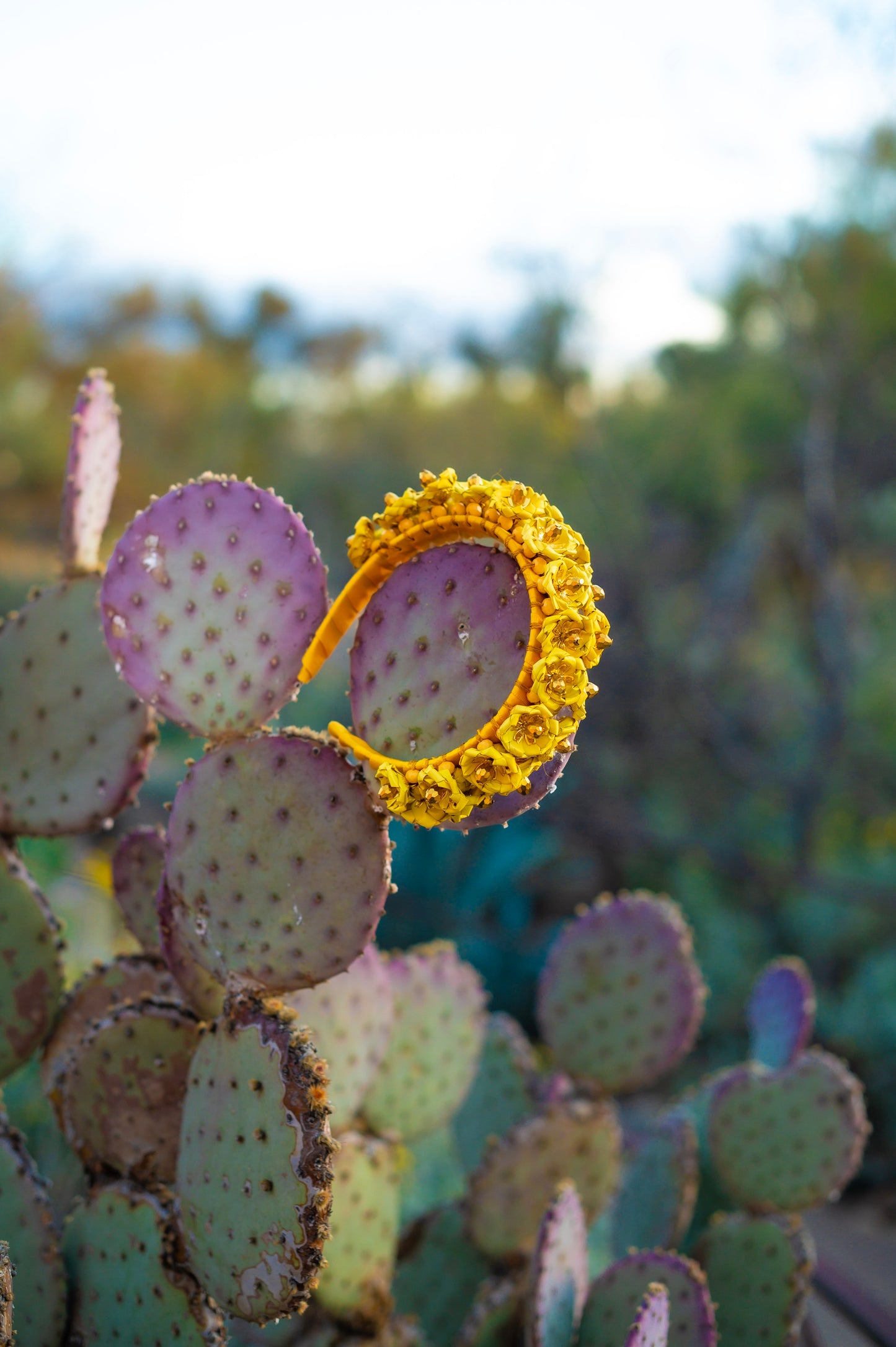 Yellow Flower Headband