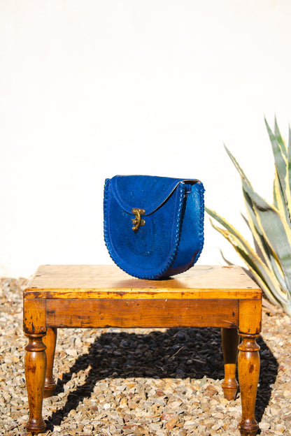 Azul Media Luna Leather Crossbody