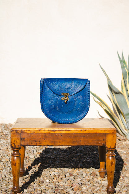 Azul Media Luna Leather Crossbody