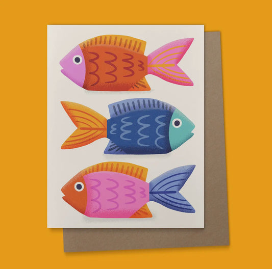 Oaxacan Fish Spanish Greeting Card