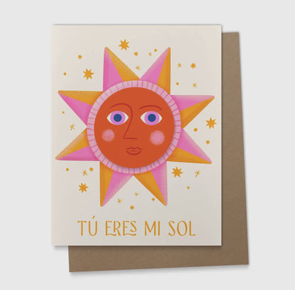 Mi Sol Spanish Greetings Card