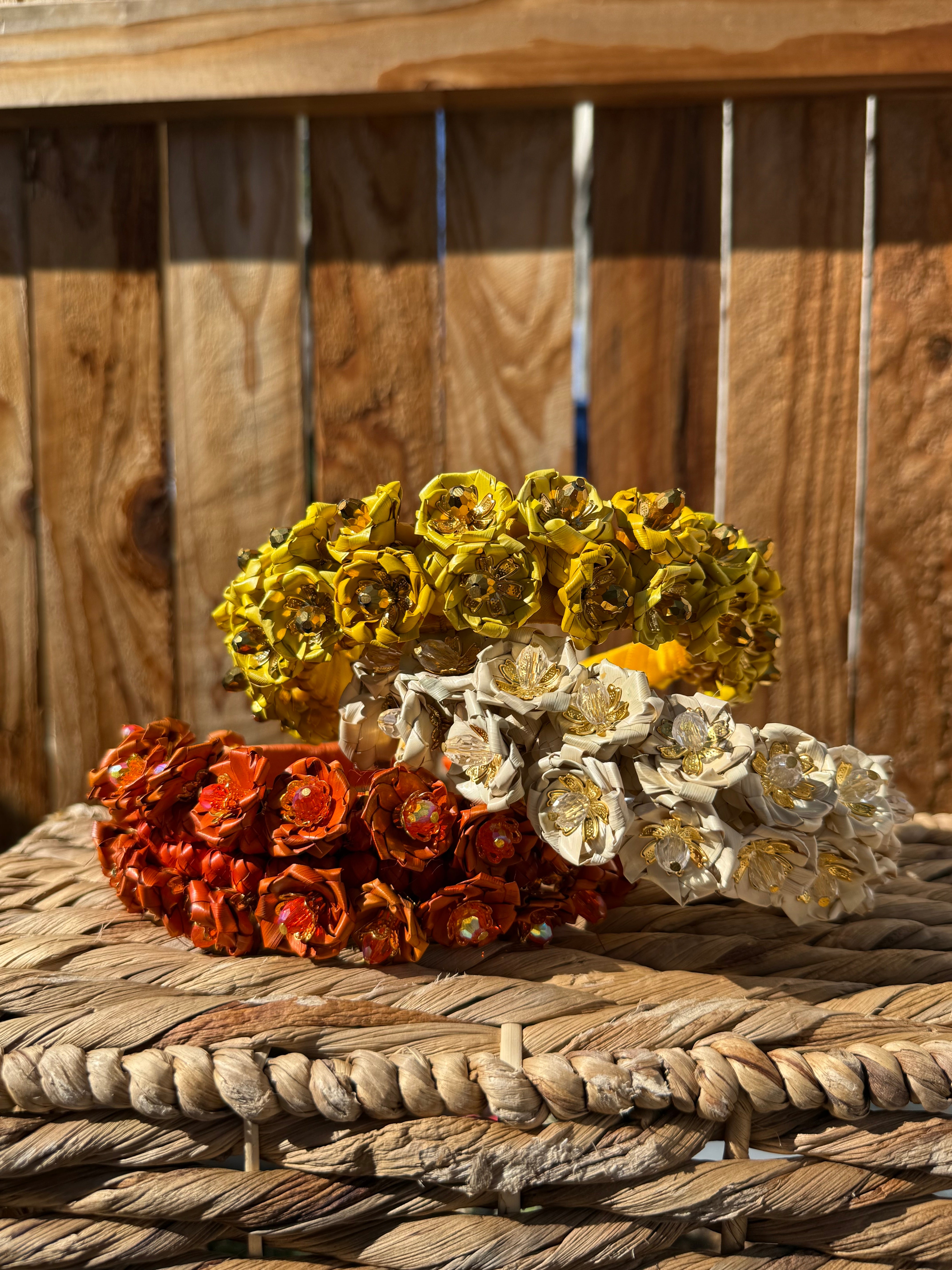 Yellow Flower Headband – Adela Artisan Made LLC