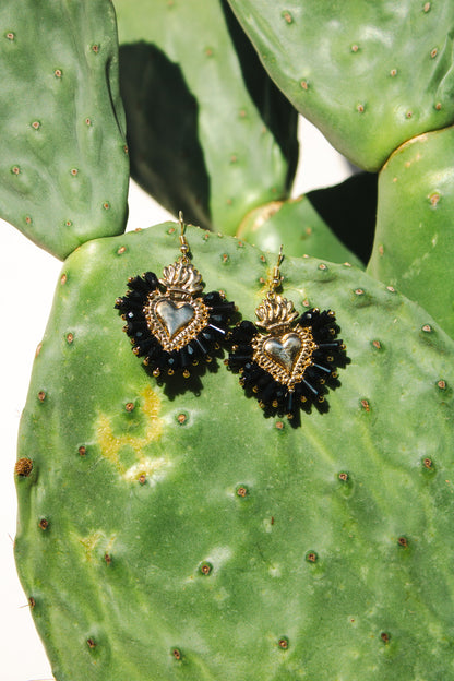 Corazon Negro - Earrings