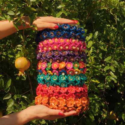 Rainbow Flower Headband