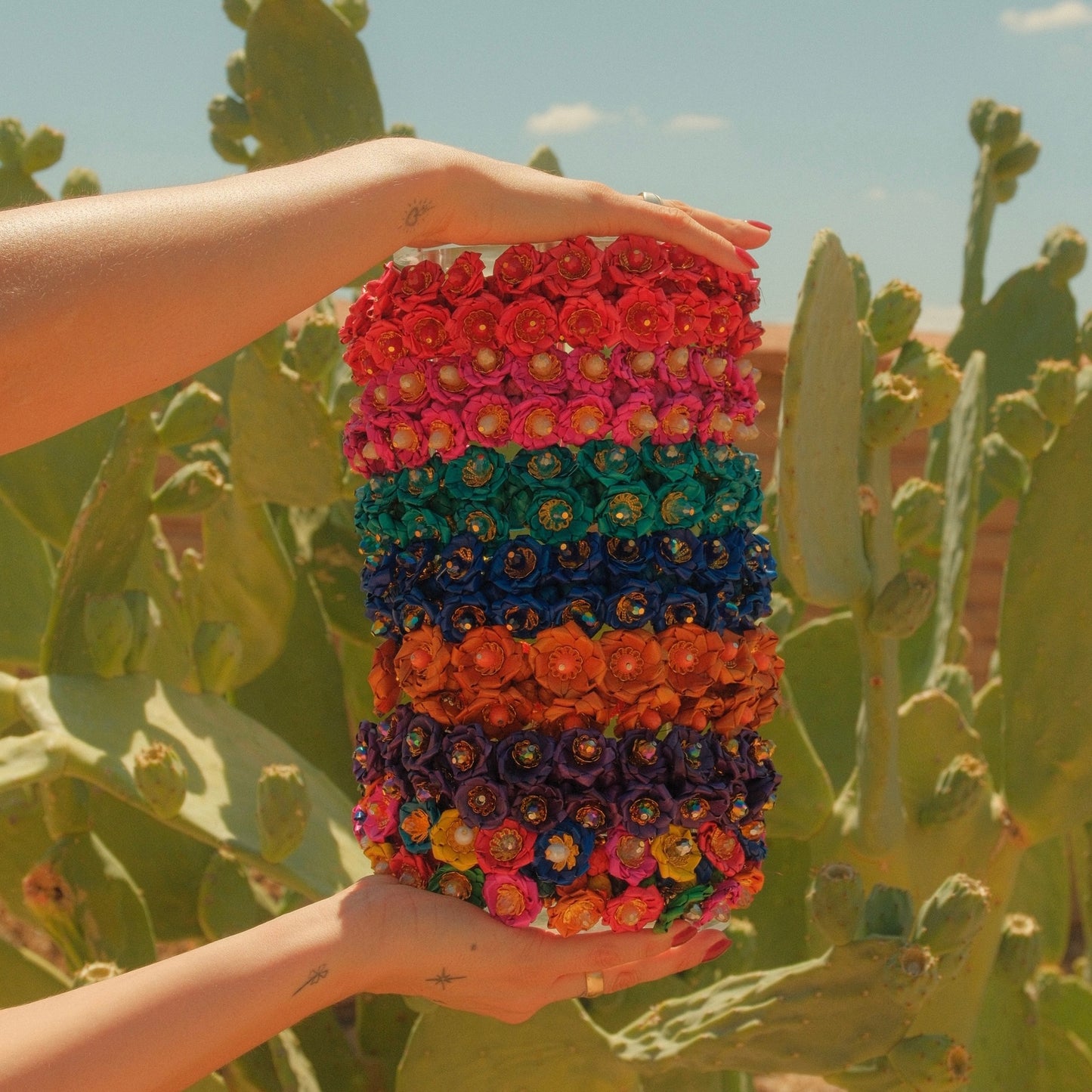 Red Flower Headband