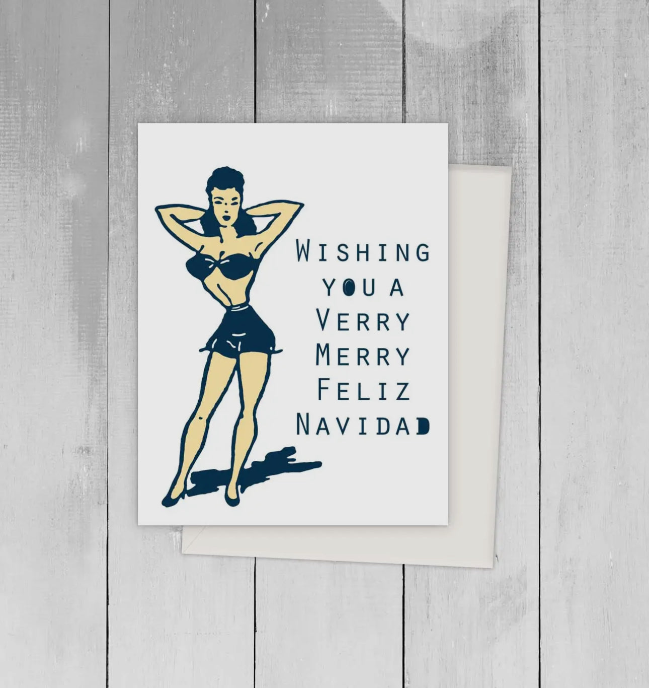 Verry Merry Greeting Card