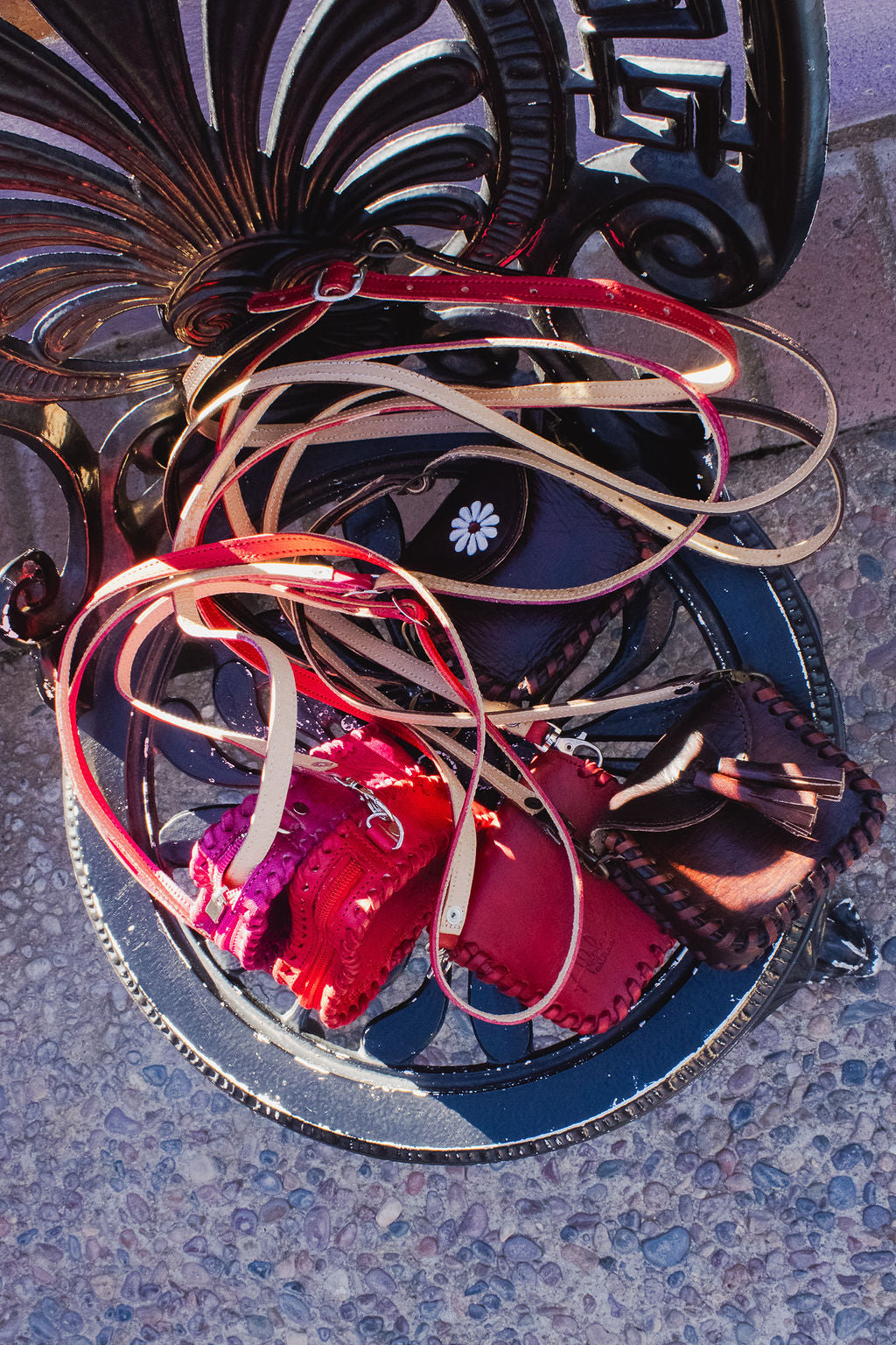 Adela Moneybag Mini Leather Crossbody