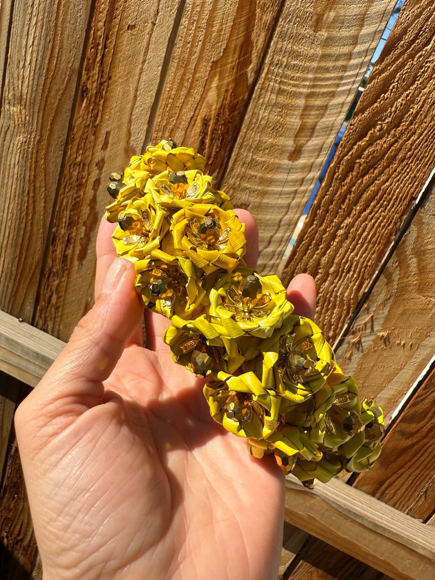 Yellow Flower Headband