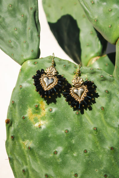 Corazon Negro - Earrings