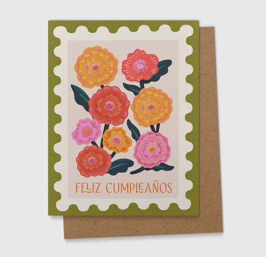 Feliz cumpleaños Spanish Greeting Card