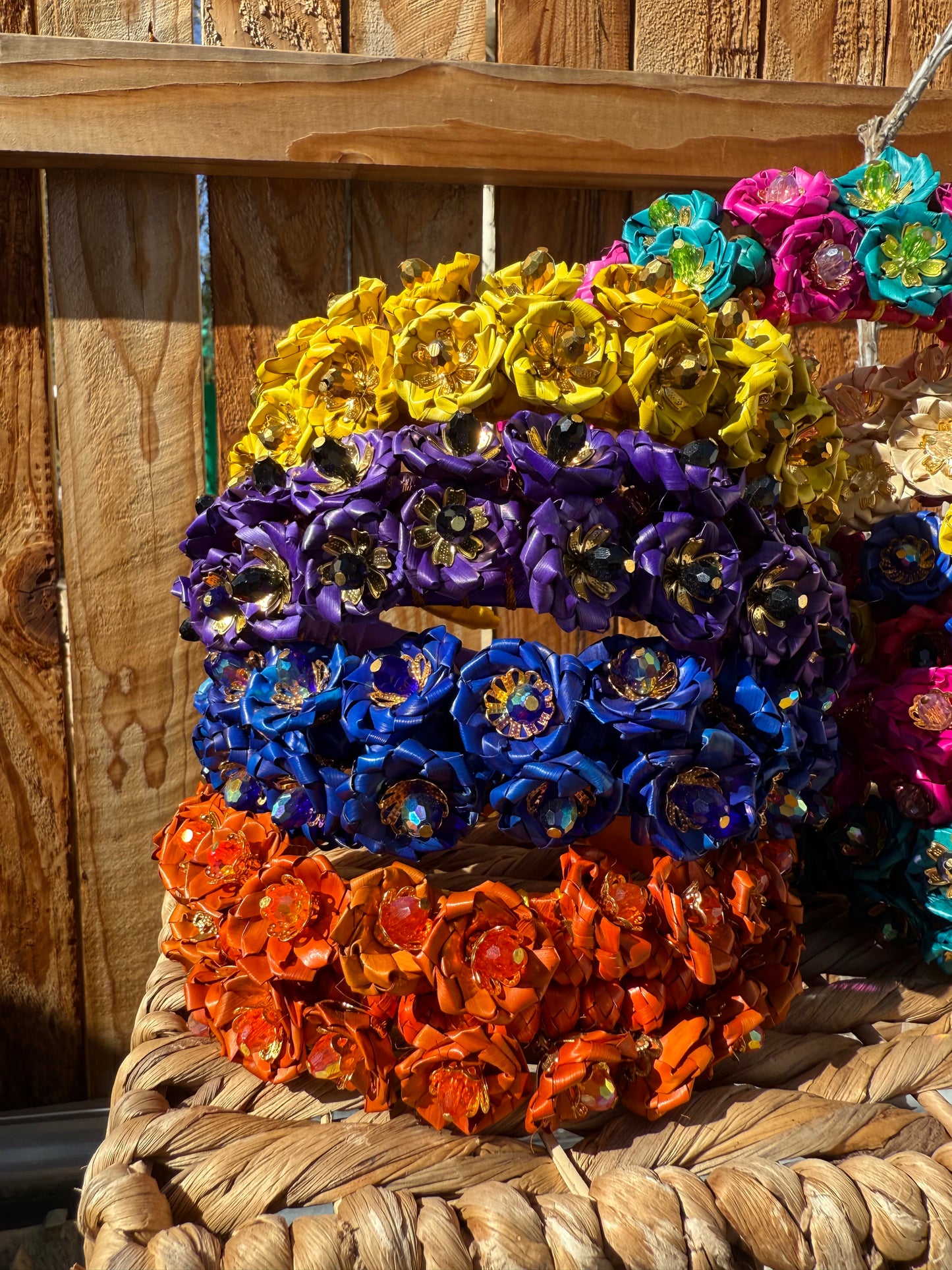 Yellow Flower Headband