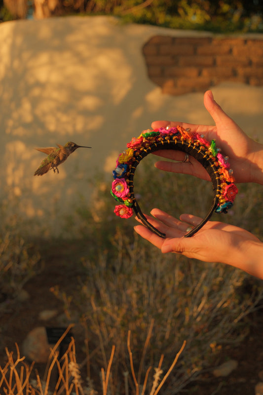 Adela Flower Headband