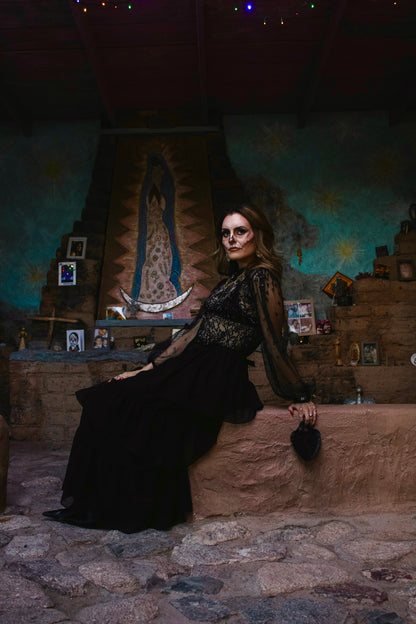 Heart Tooled Mini Moneybag Leather Crossbody