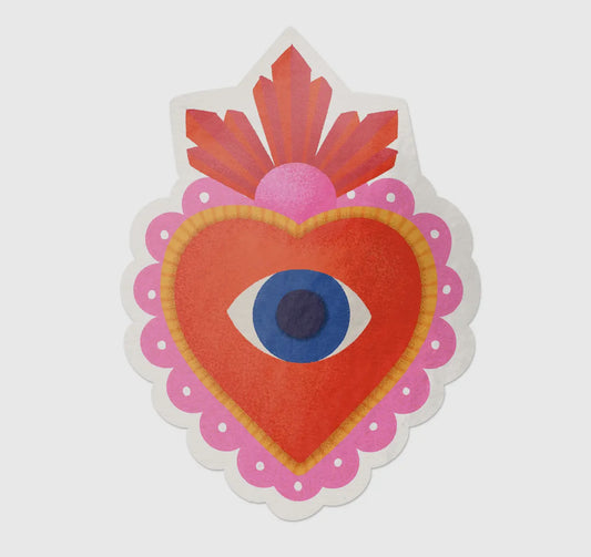 Sacred heart Vinyl Sticker