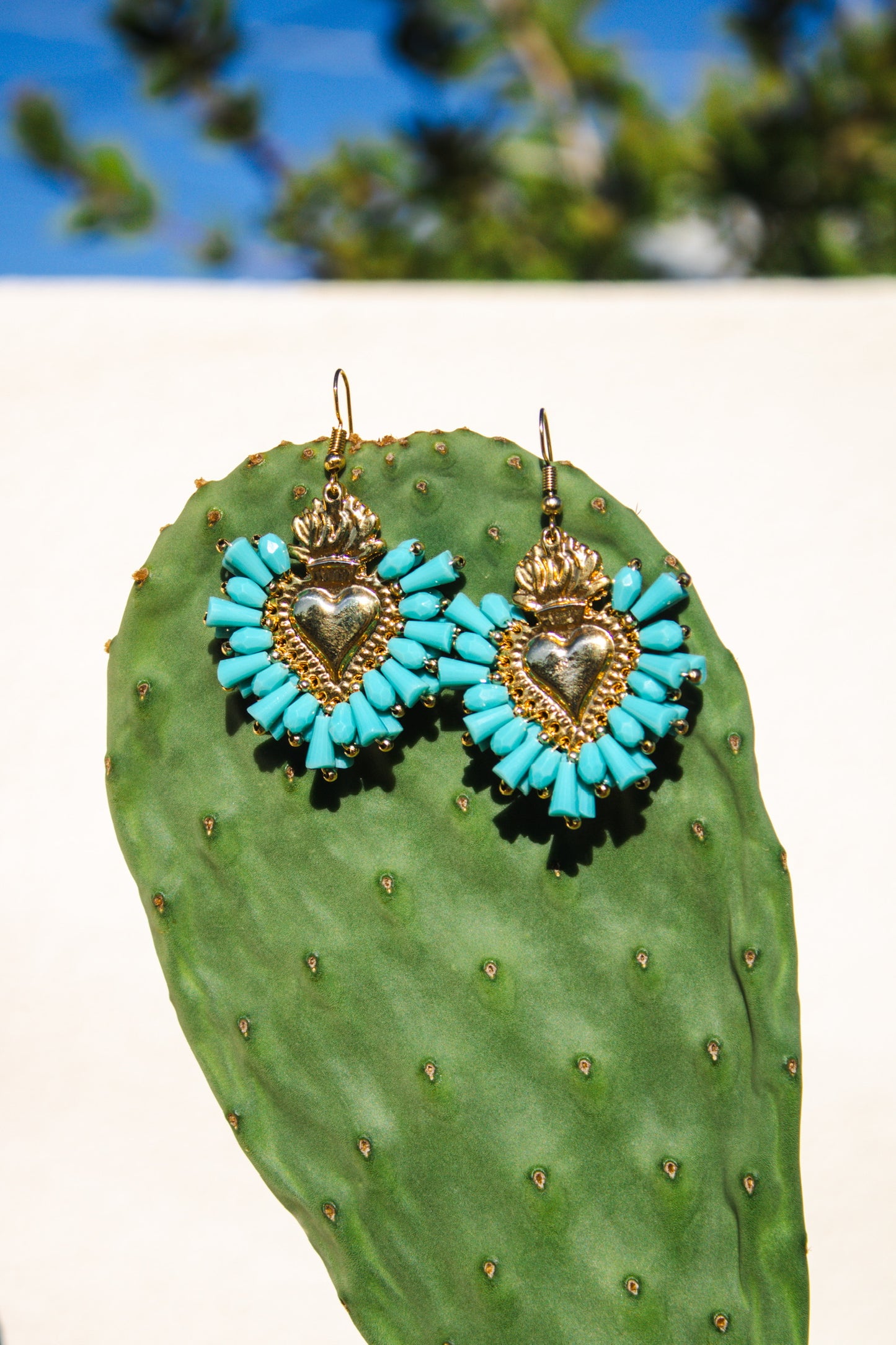 Corazon Turquesa - Earrings