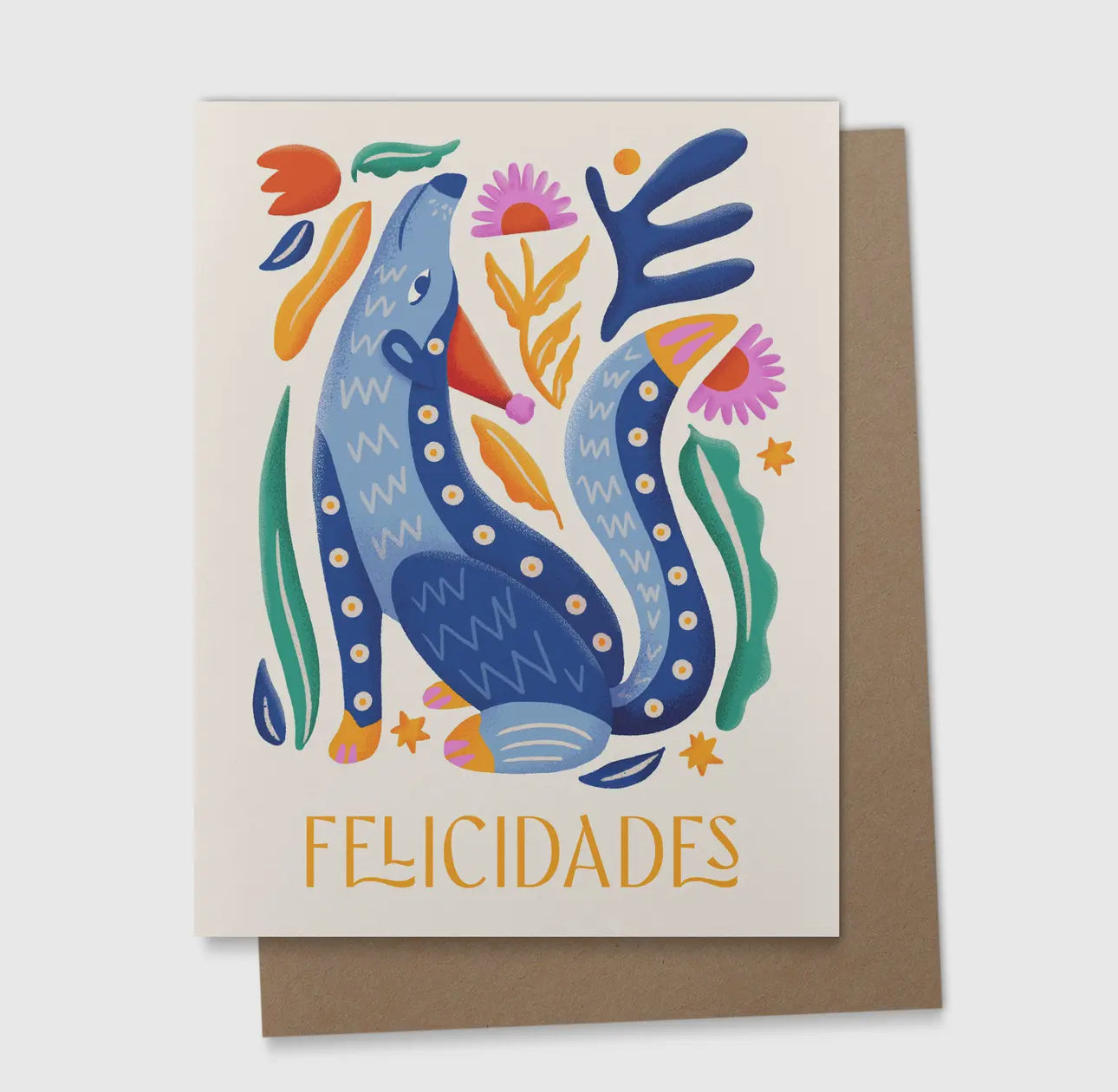 Felicidades Alebrije Spanish Greeting Card