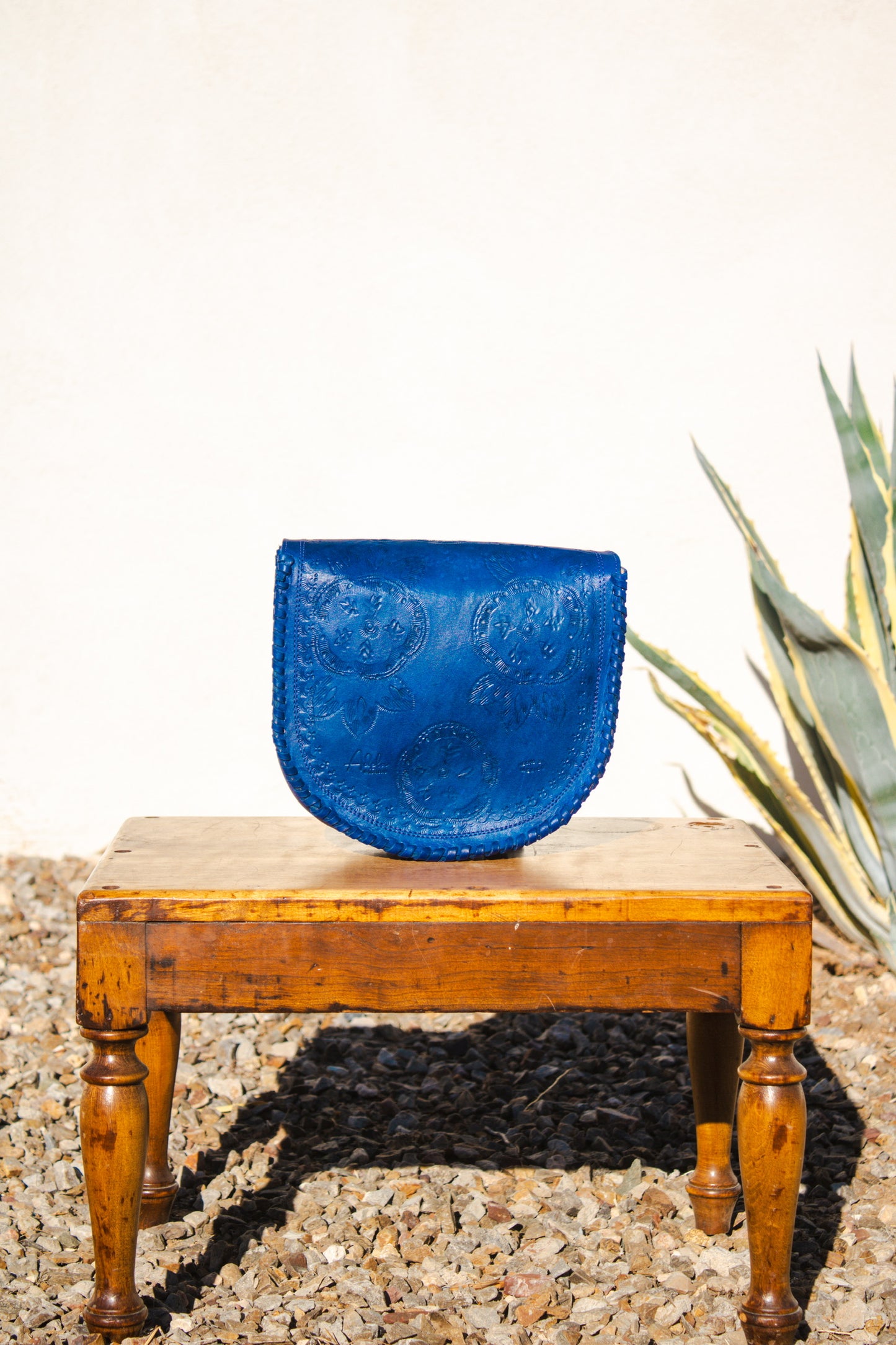 Azul Media Luna Leather Crossbody