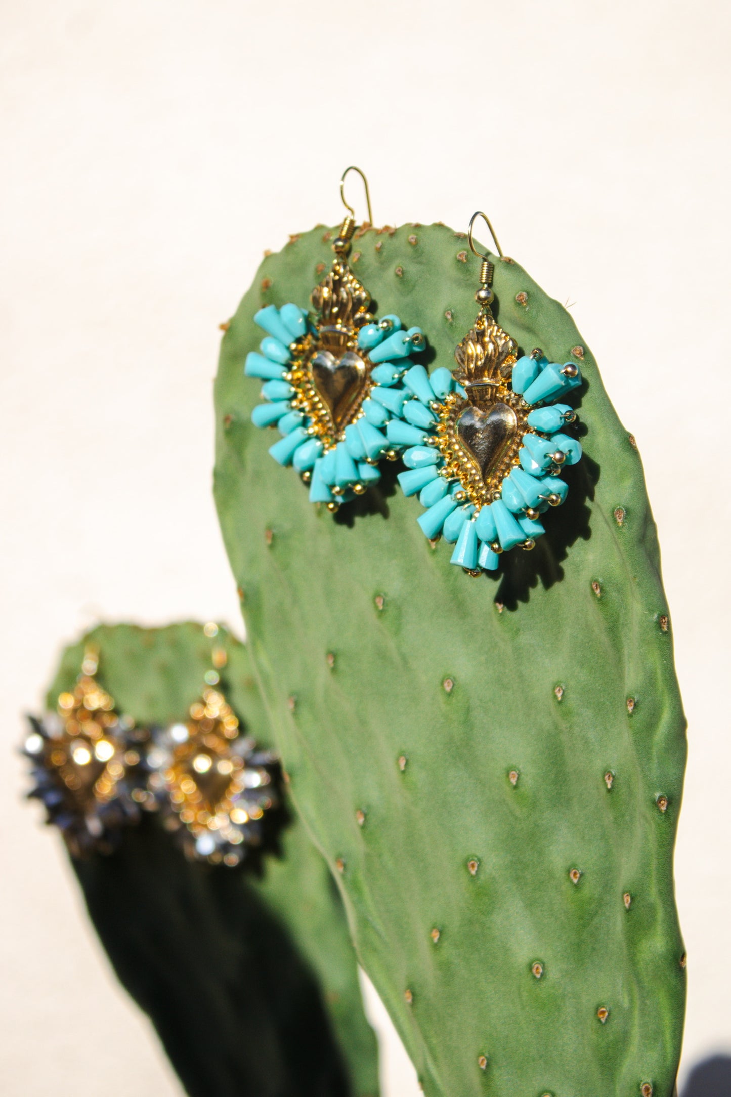 Corazon Turquesa - Earrings