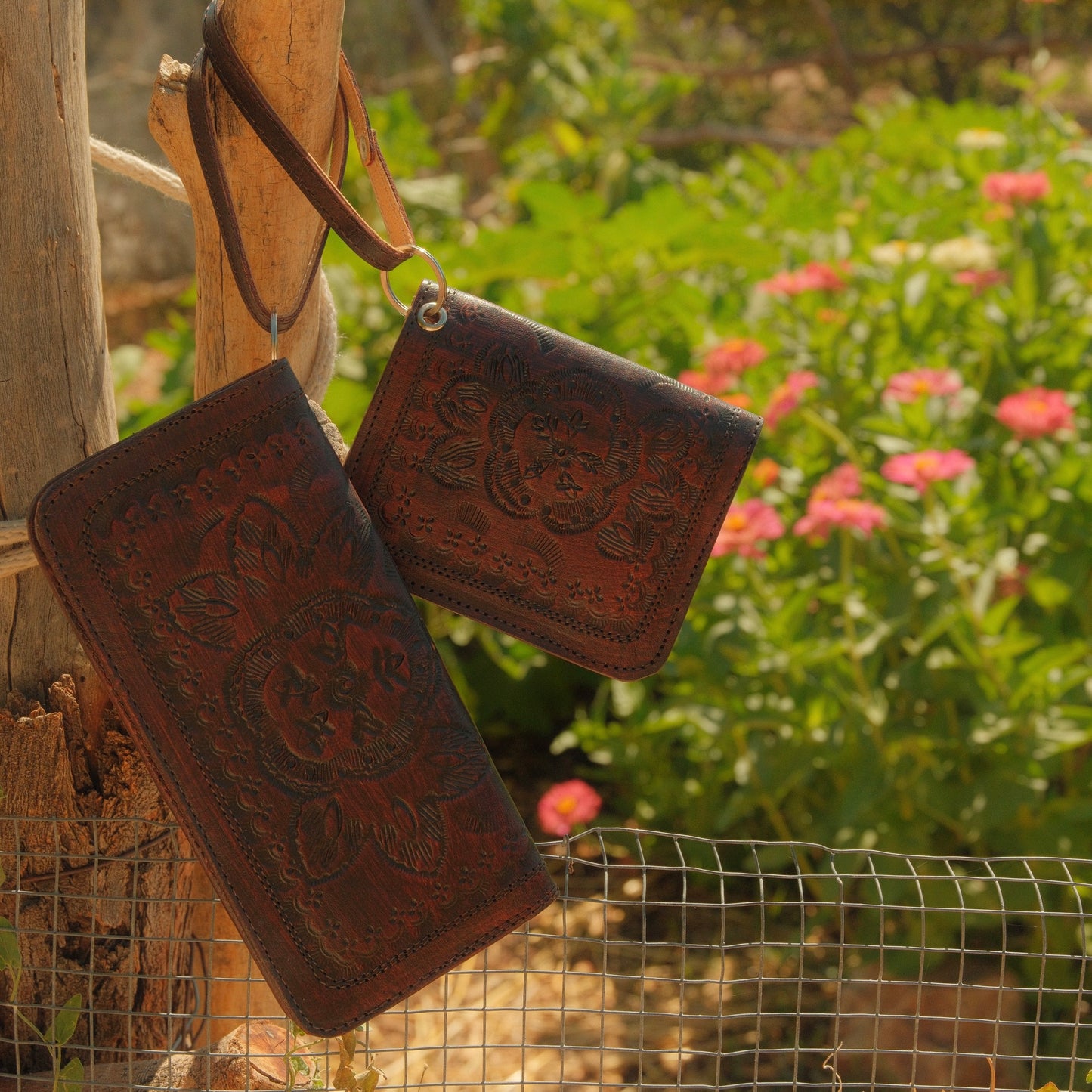 Leather Wristlet - 3 sizes