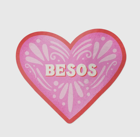 Besos Vinyl Sticker