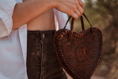 Corazoncito Leather Handbag | CLASSIC