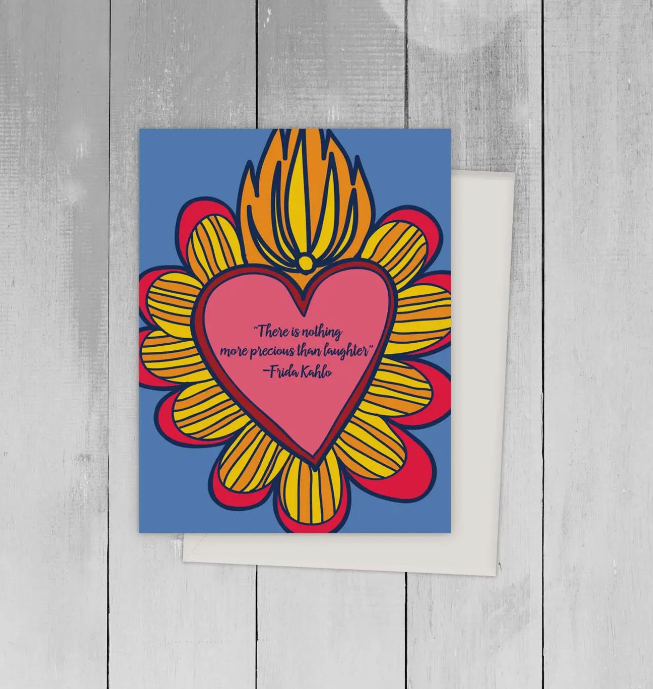 Frida Heart Greeting Card