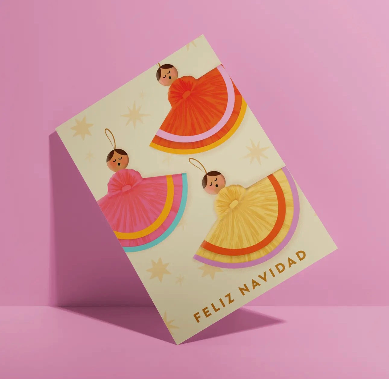 Feliz Navidad Spanish Greeting Card