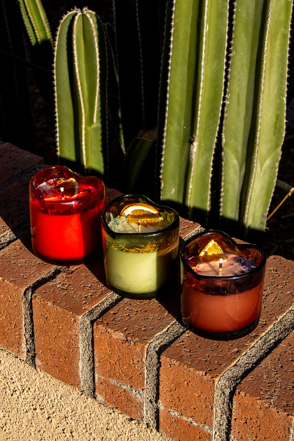 Adela Heart Soy Candles