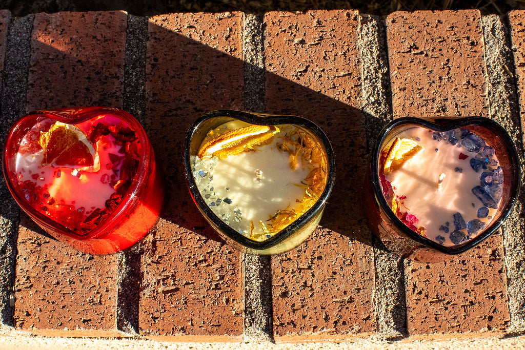 Adela Heart Soy Candles
