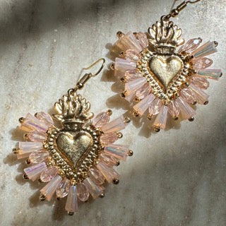 Corazon Rosita - Earrings